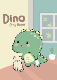 Dino Stay Home.