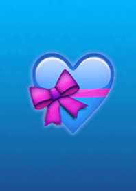 Present Blue Heart @ Winter Feature