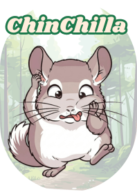 Adorable Chinchilla - Totoro (Green 01)
