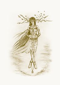 Surreal, beautiful fairy "Julia"