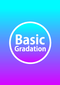 Basic Gradation Cyan Purple