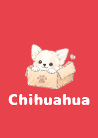 Sketch Chihuahua Red 03