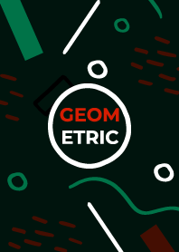 Scribble Geometric Holly Green