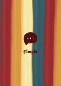 striped pattern -yellow blue reb-