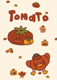 tomato and puppy