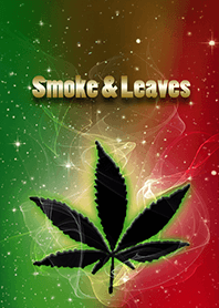 Stylish smoke & leaves