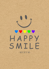 HAPPY SMILE KRAFT 5color 5 -MEKYM-