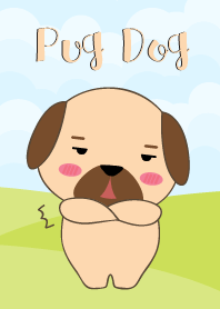 Lovely Pug Dog Theme