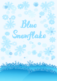 Blue Snowflake