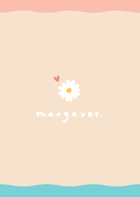 ดอกไม้แบบธรรมดา มาร์กาเร็ต สีพาสเทิล