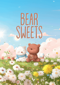 lovely cute bear are sweet