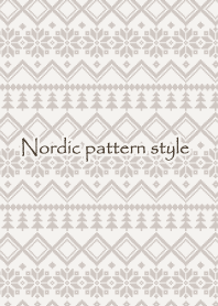 Nordic pattern style