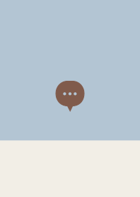 シンプル（beige blue)V.1357