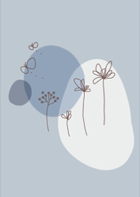 Adult cute simple flowers.7