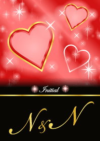 N&N-Initial-Love forecast-Red Heart