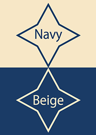 Navy & Beige Simple design 14