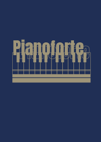 pianoforte Navy blue