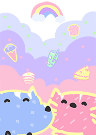 My cutie cat and dog