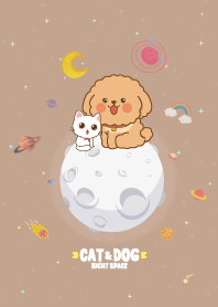Cat&Dog Night Space Brown