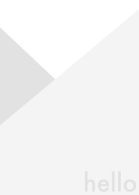 hello - white