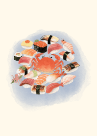 Sushi Squad & The Silly Crab