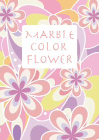 MARBLE COLOR FLOWER