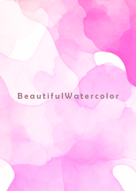 Beautiful Watercolor-PINK COLORFUL 7
