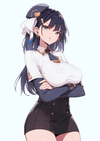 她一臉嫌棄的瞪著你 33