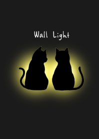 Wall Light -Black cat-