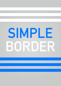 Simple border dress-up (white)