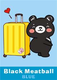 Black Meatballs (หมีดำ)-ธีม- สีน้ำเงิน