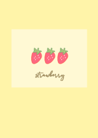 strawberry -yellow-(JP)