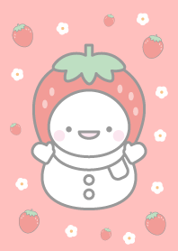 Strawberry: White Snowman Theme 6