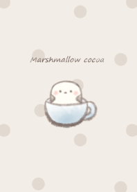 Marshmallow cocoa Shimaenaga -blue- 2