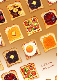 Delicious Toast -  Brown 06