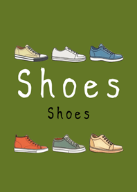鞋子收藏˙男生版(抹茶綠色)