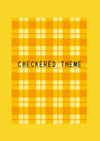 ORANGE CHECKERED THEMEj-YELLOW-RED