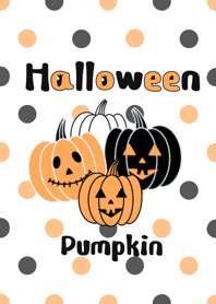 Halloween Pumpkin (white)