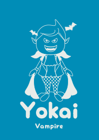Yokai Vampire Cerulean Blue