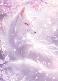 ⭐จิ้งจอกวิญญาณซากุระม่วง❤️