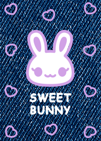 SWEET BUNNY [denim/purple]