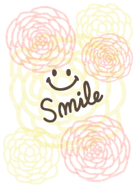Watercolor flower - smile7-