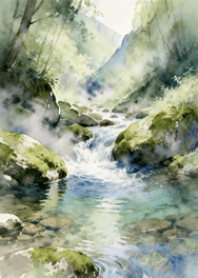 ลำธารลับในหุบเขา