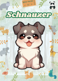 Schnauzer Daily Life (Beige 01)