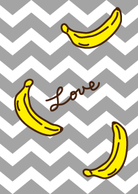 Banana - Gray zigzag-joc