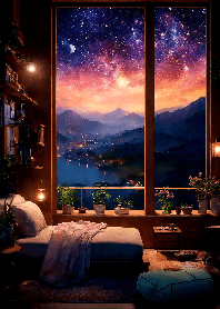 Cosy outer space room V.6