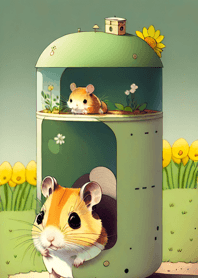 Banyak sekali hamster! 174
