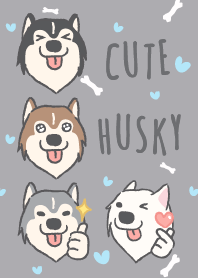 Cute Husky v.3 (II) - JP