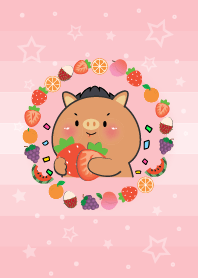 Simple Boar  Love Fruit Theme