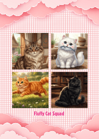 Fluffy Cat Squad